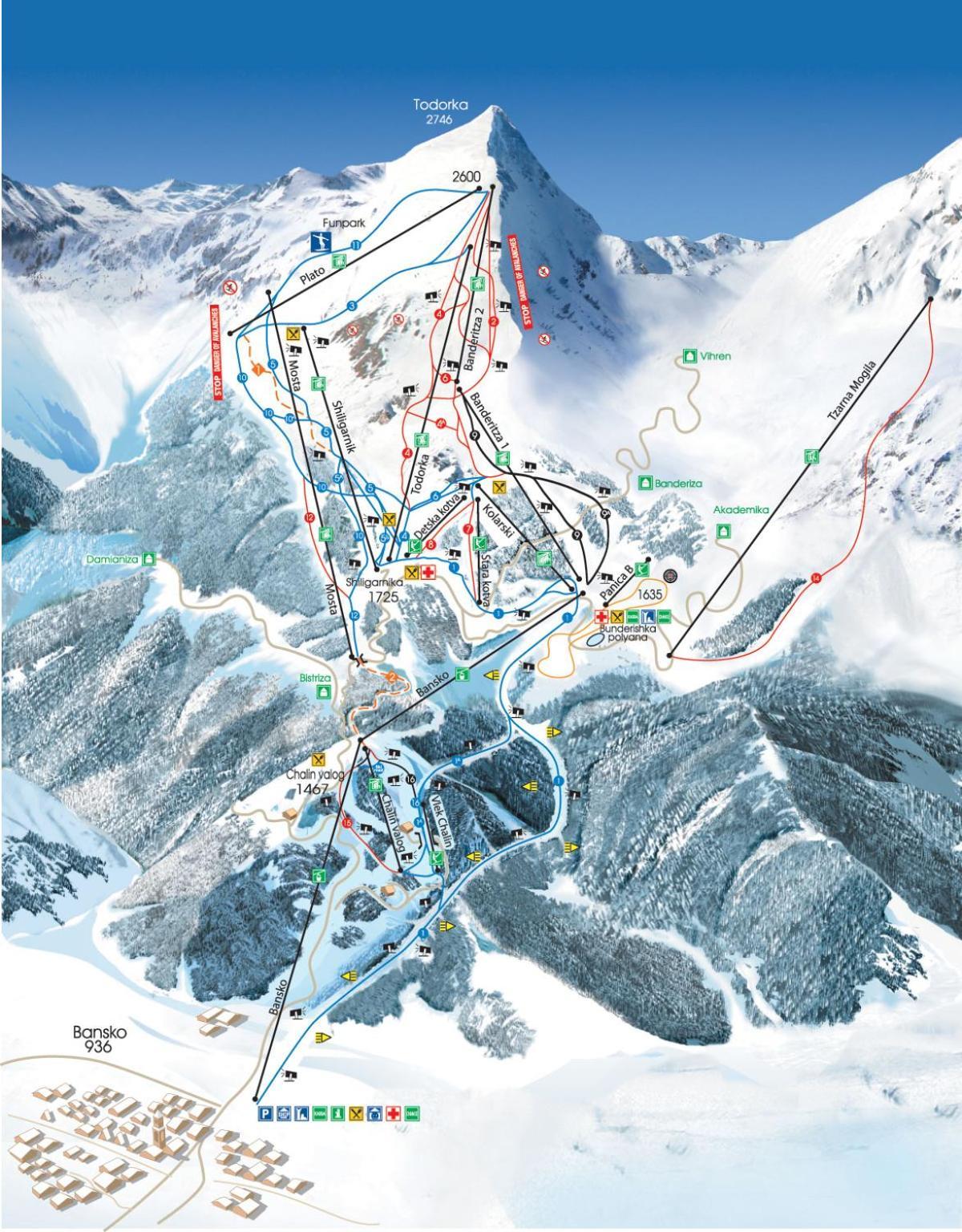 Next To The Ski Lift Downtown Bansko Exterior foto